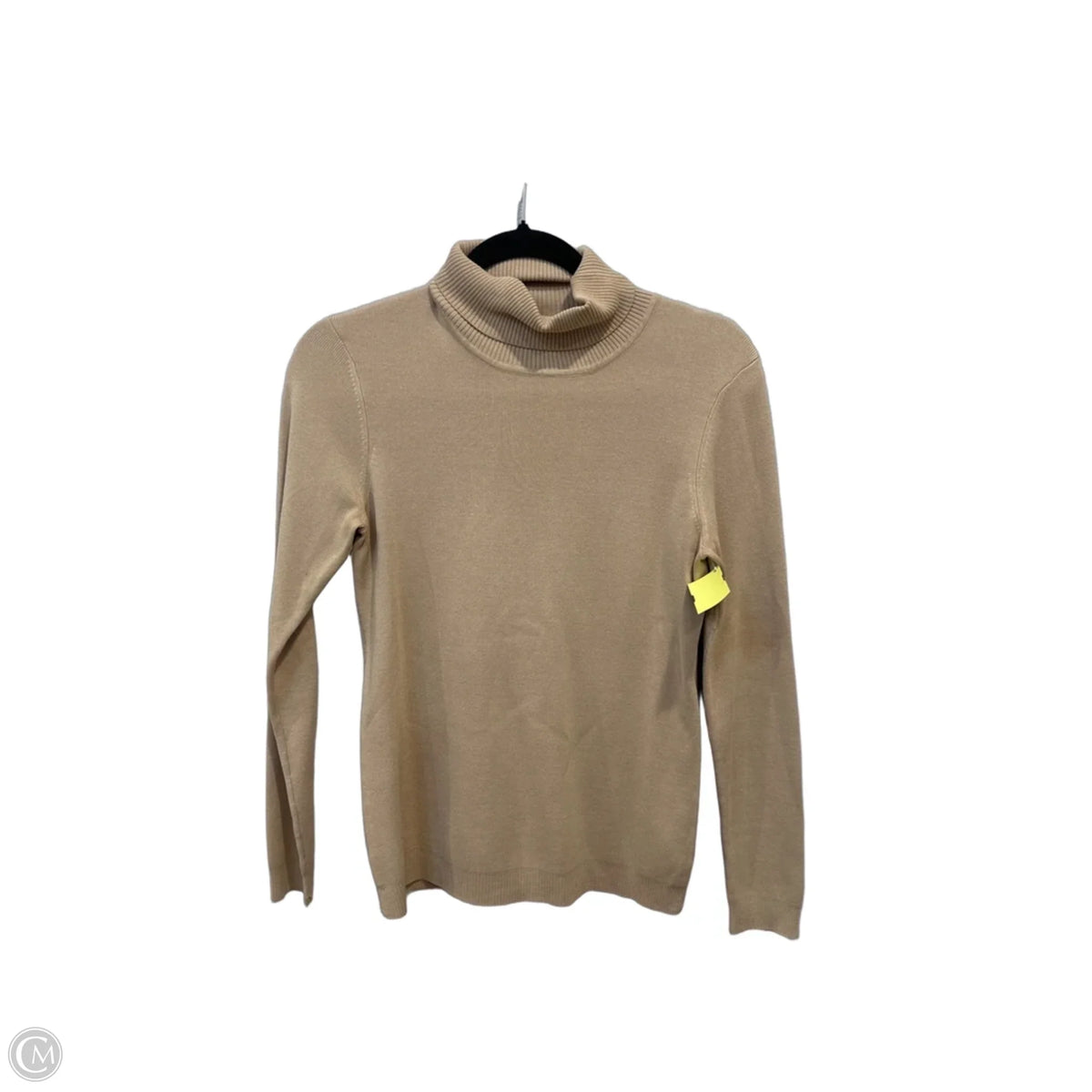 Top Long Sleeve By Chicos In Tan, Size: M