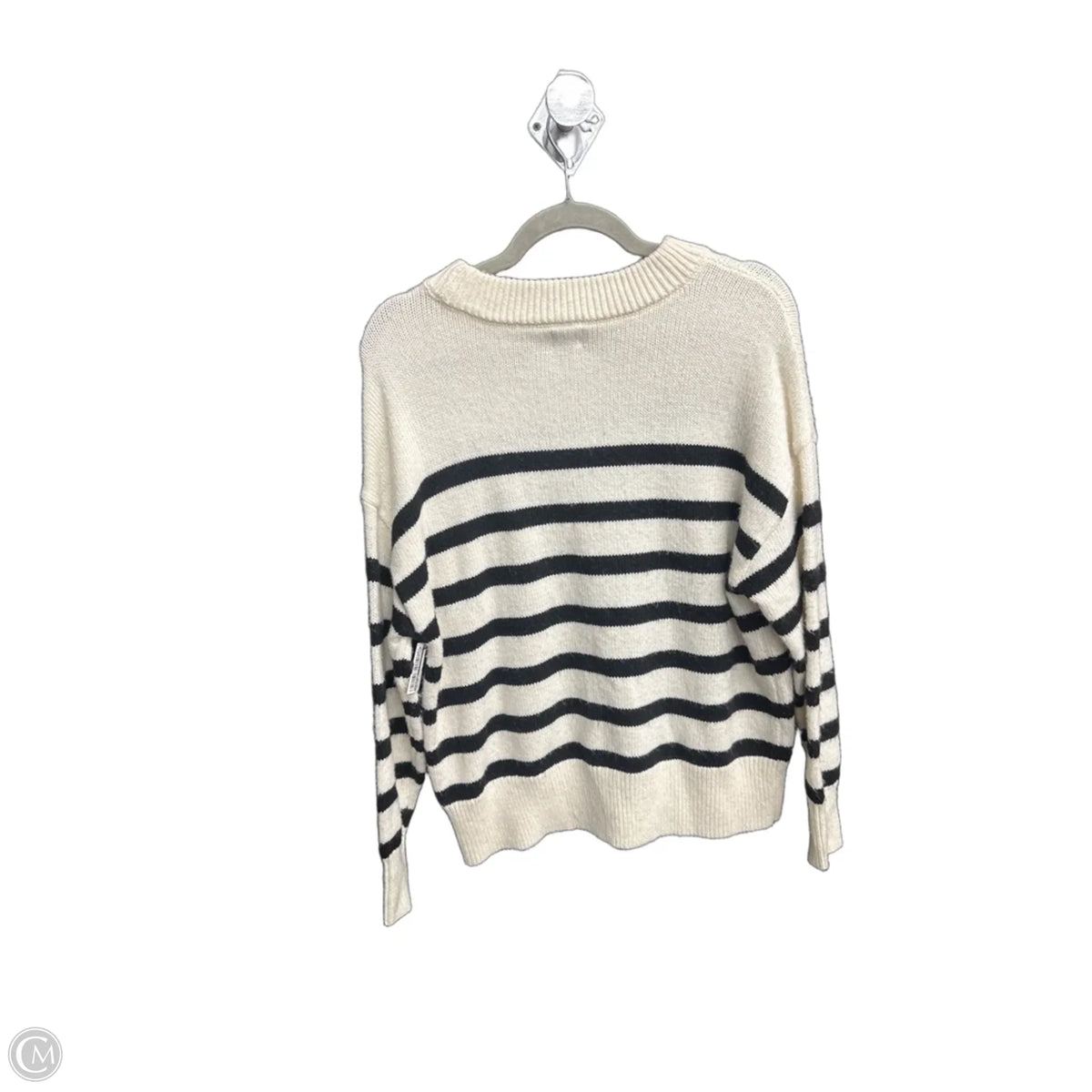 Sweater By A New Day In Striped Pattern, Size: S