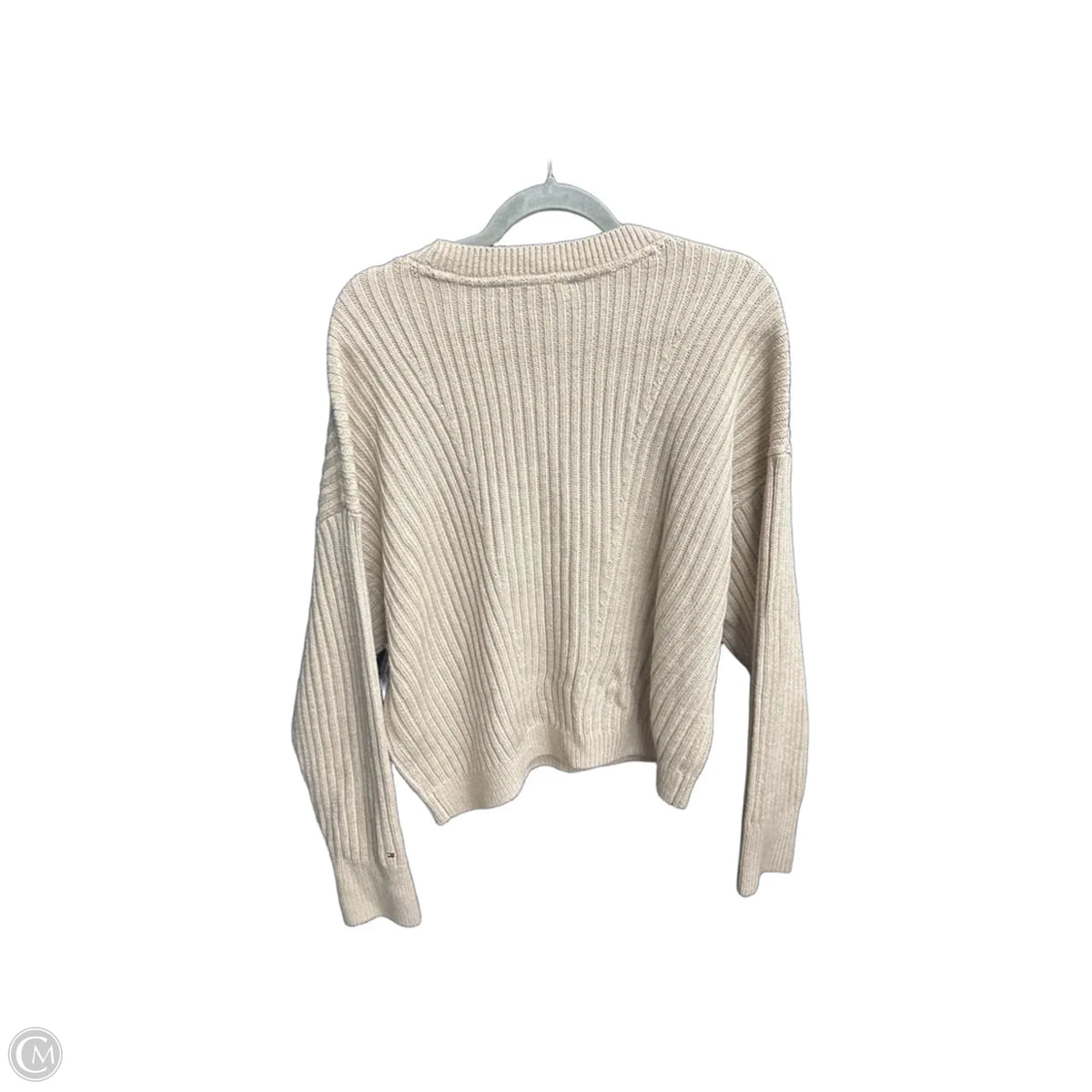 Sweater By Tommy Hilfiger In Tan, Size: Sp