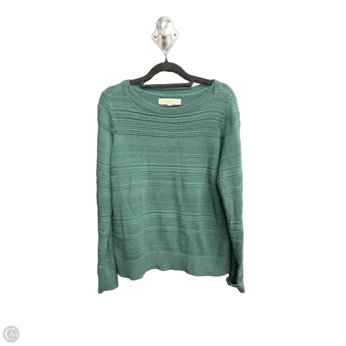 Sweater By Loft In Green, Size: M