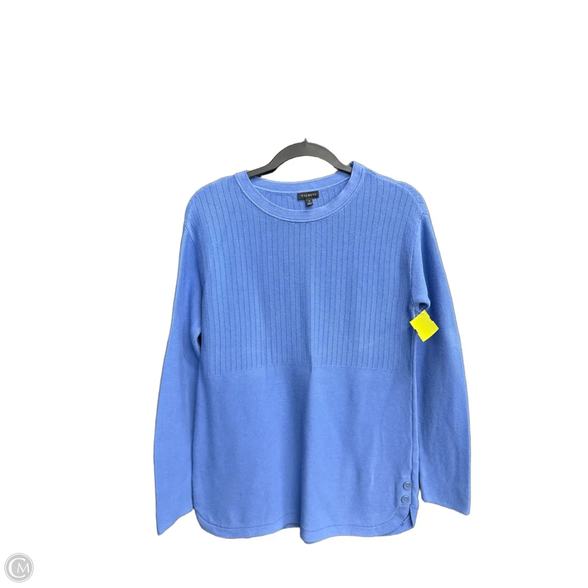 Top Long Sleeve By Talbots In Blue, Size: S