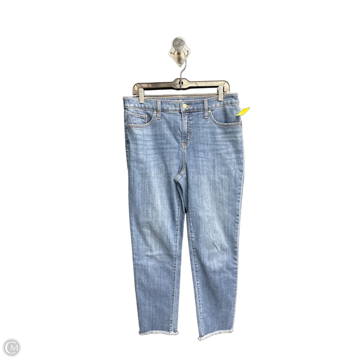 Jeans Boot Cut By Chicos In Blue Denim, Size: 8