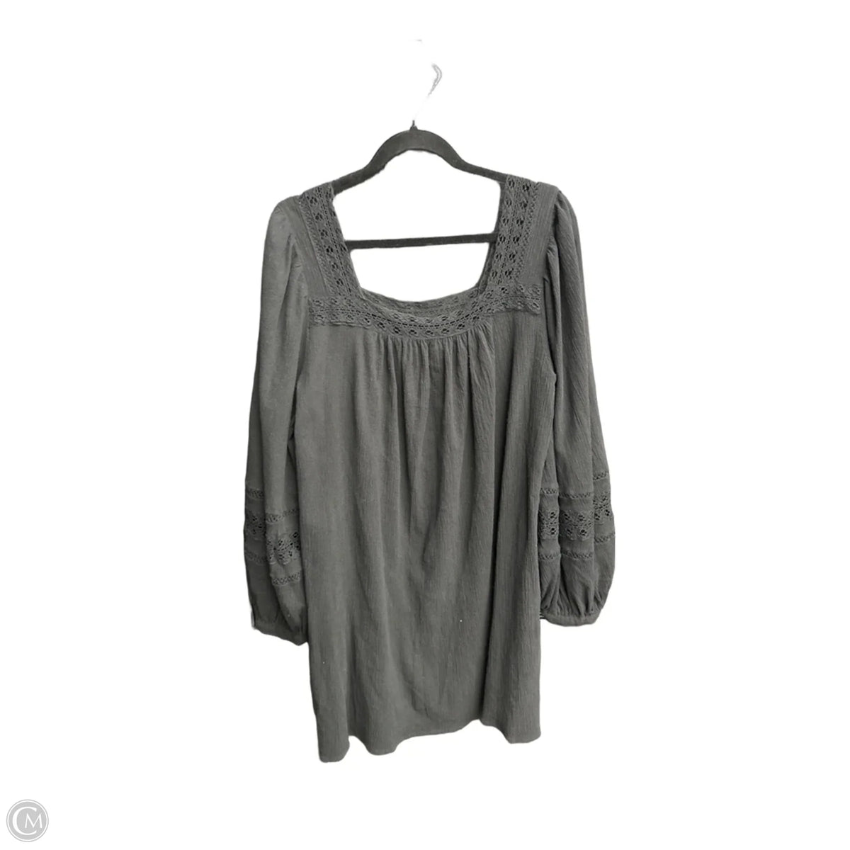 Tunic Long Sleeve By Universal Thread In Black, Size: Xl