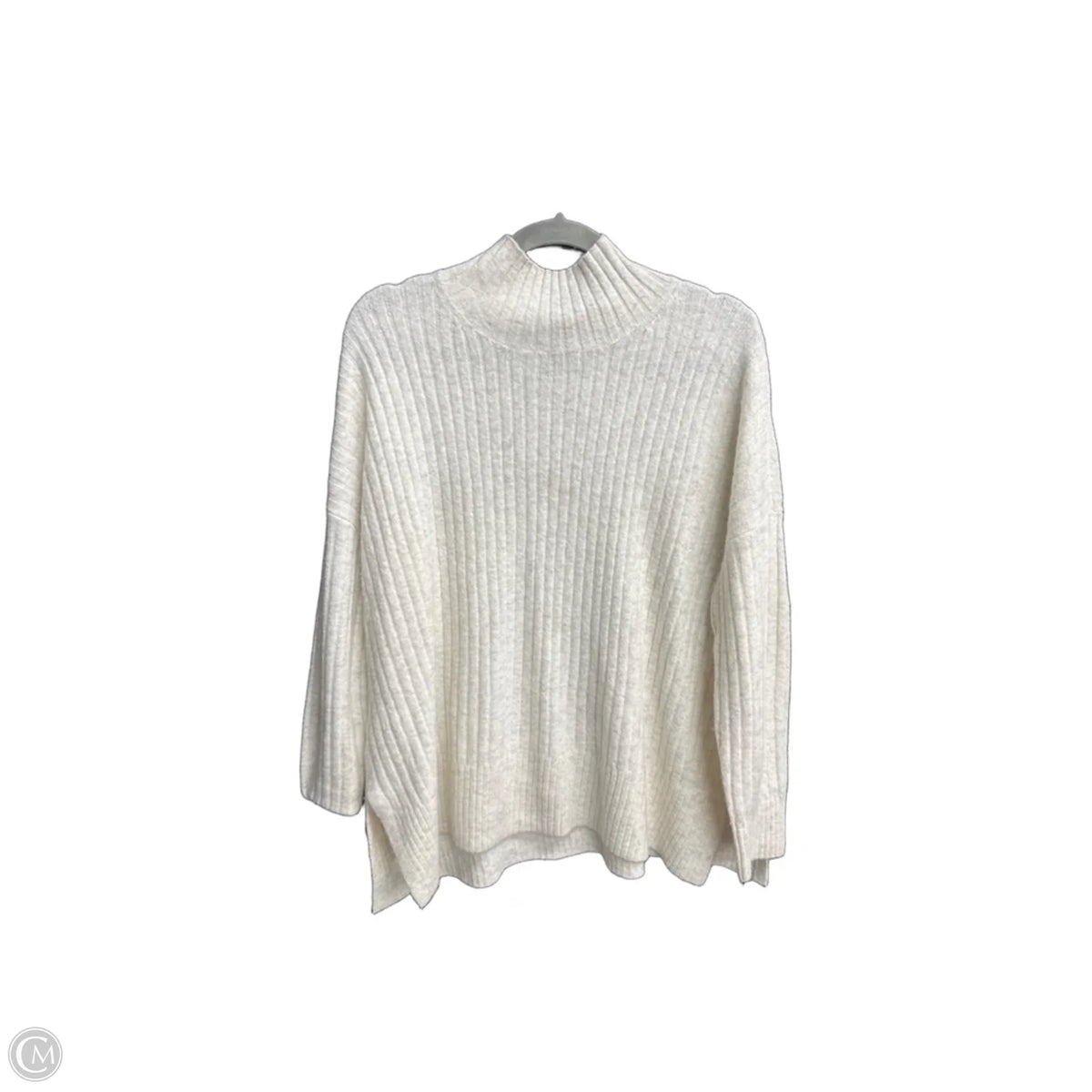 Sweater By Loft In Cream, Size: S