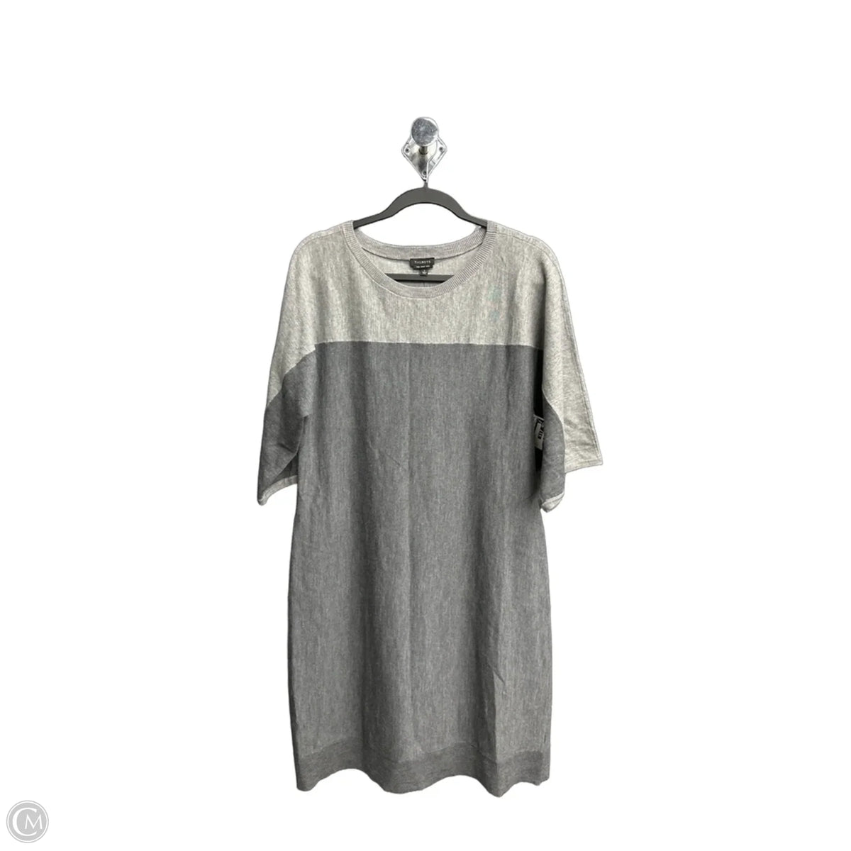 Dress Sweater By Talbots In Grey, Size: L