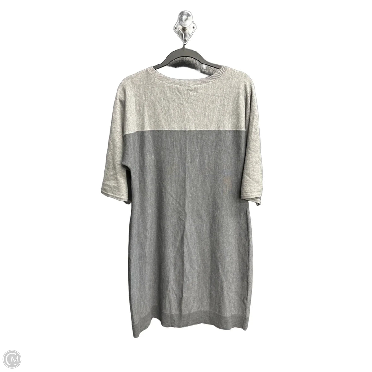 Dress Sweater By Talbots In Grey, Size: L