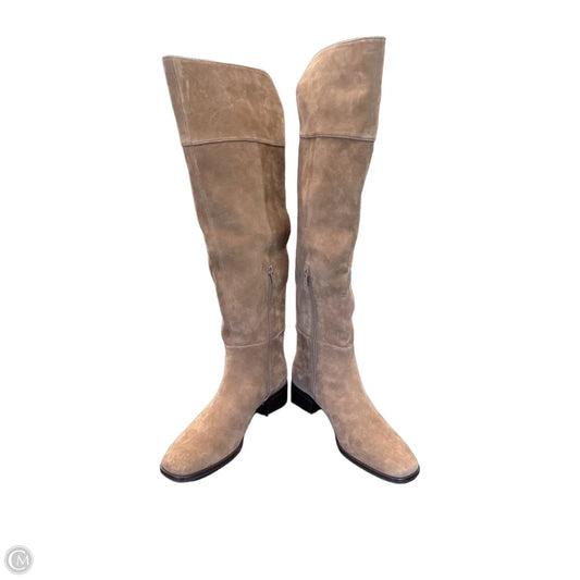Boots Knee Heels By Antonio Melani In Tan, Size: 7