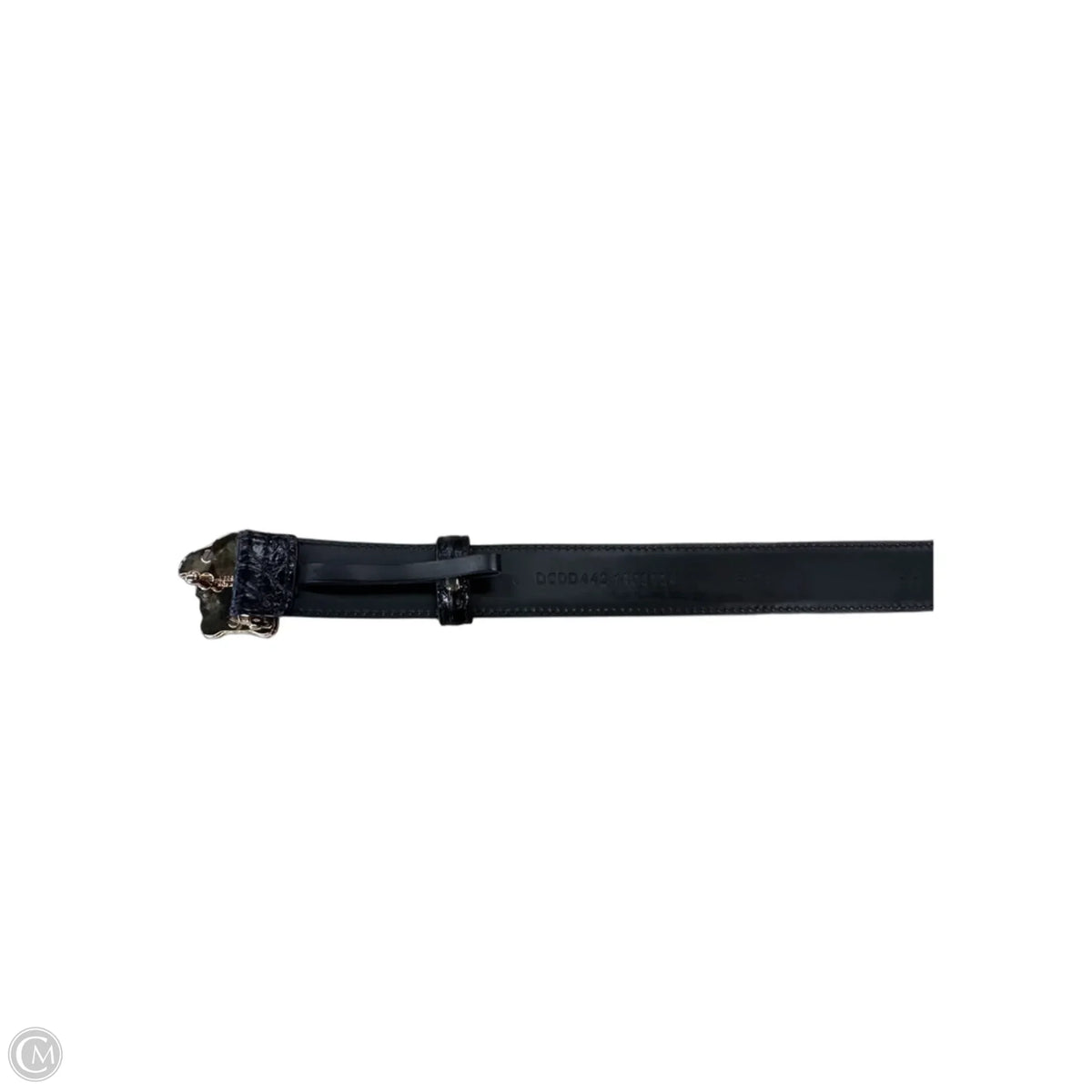 Belt Luxury Designer By Versace, Size: