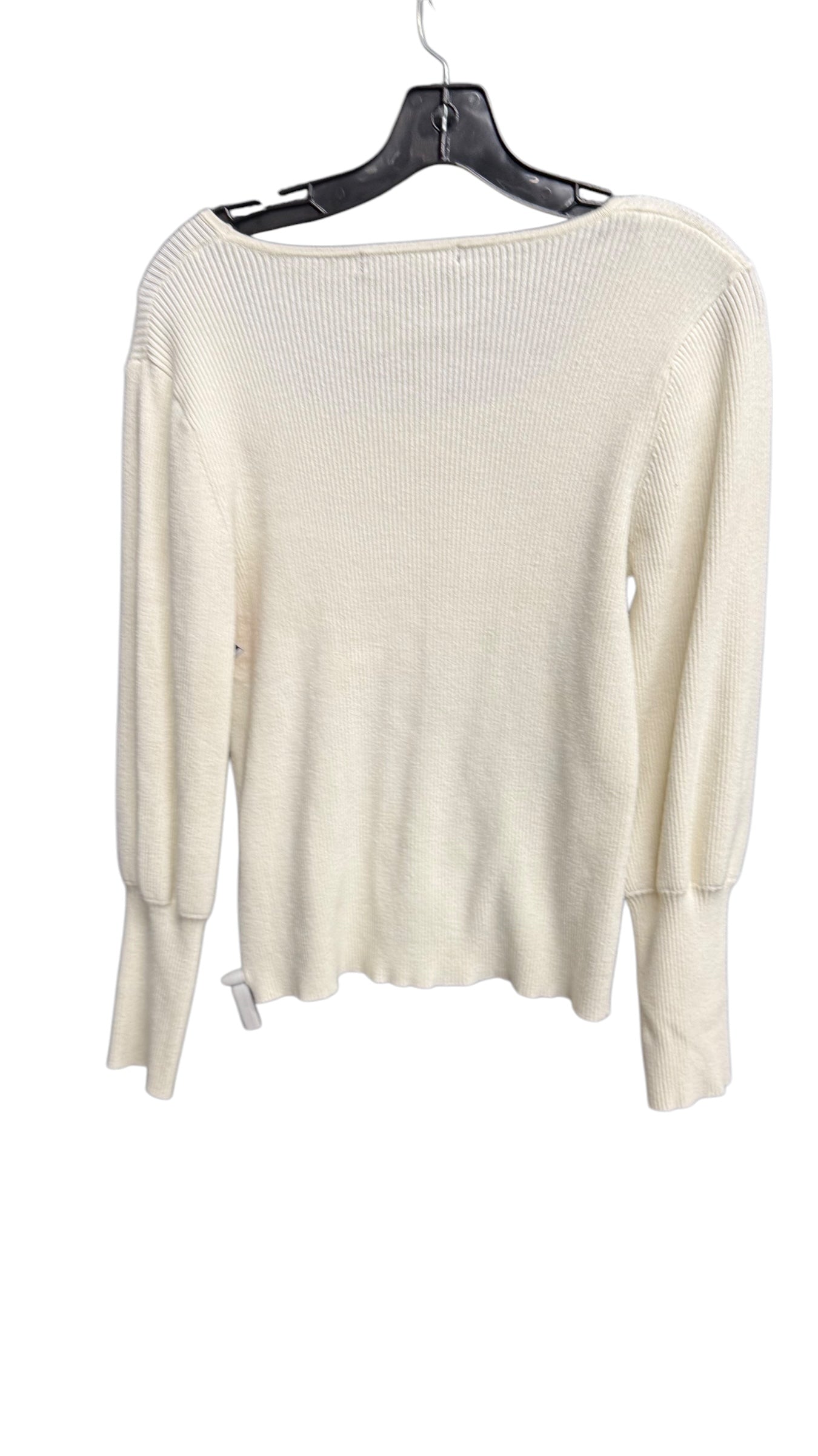 Top Long Sleeve By Marc New York In Cream, Size: M