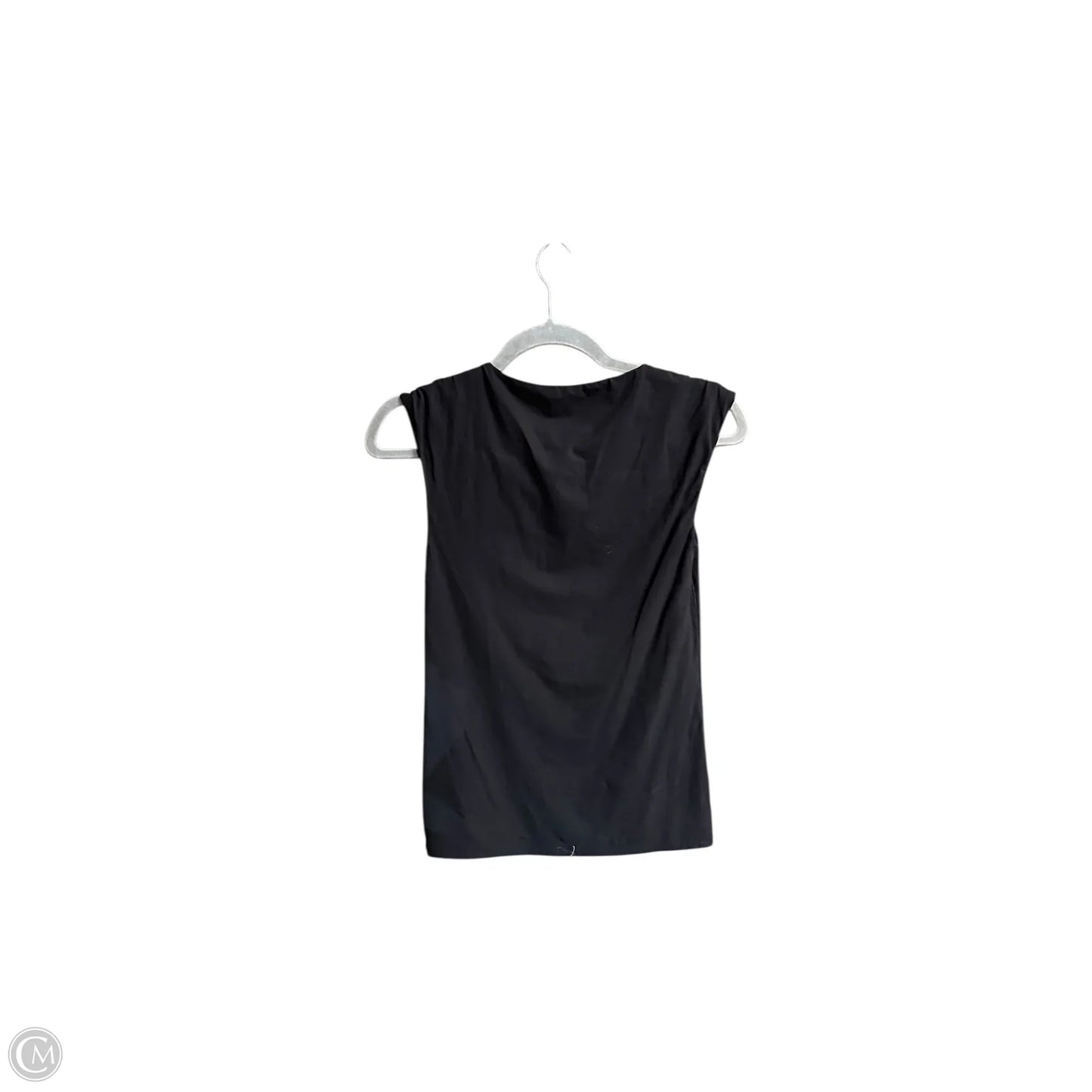 Top Short Sleeve By White House Black Market In Black, Size: S