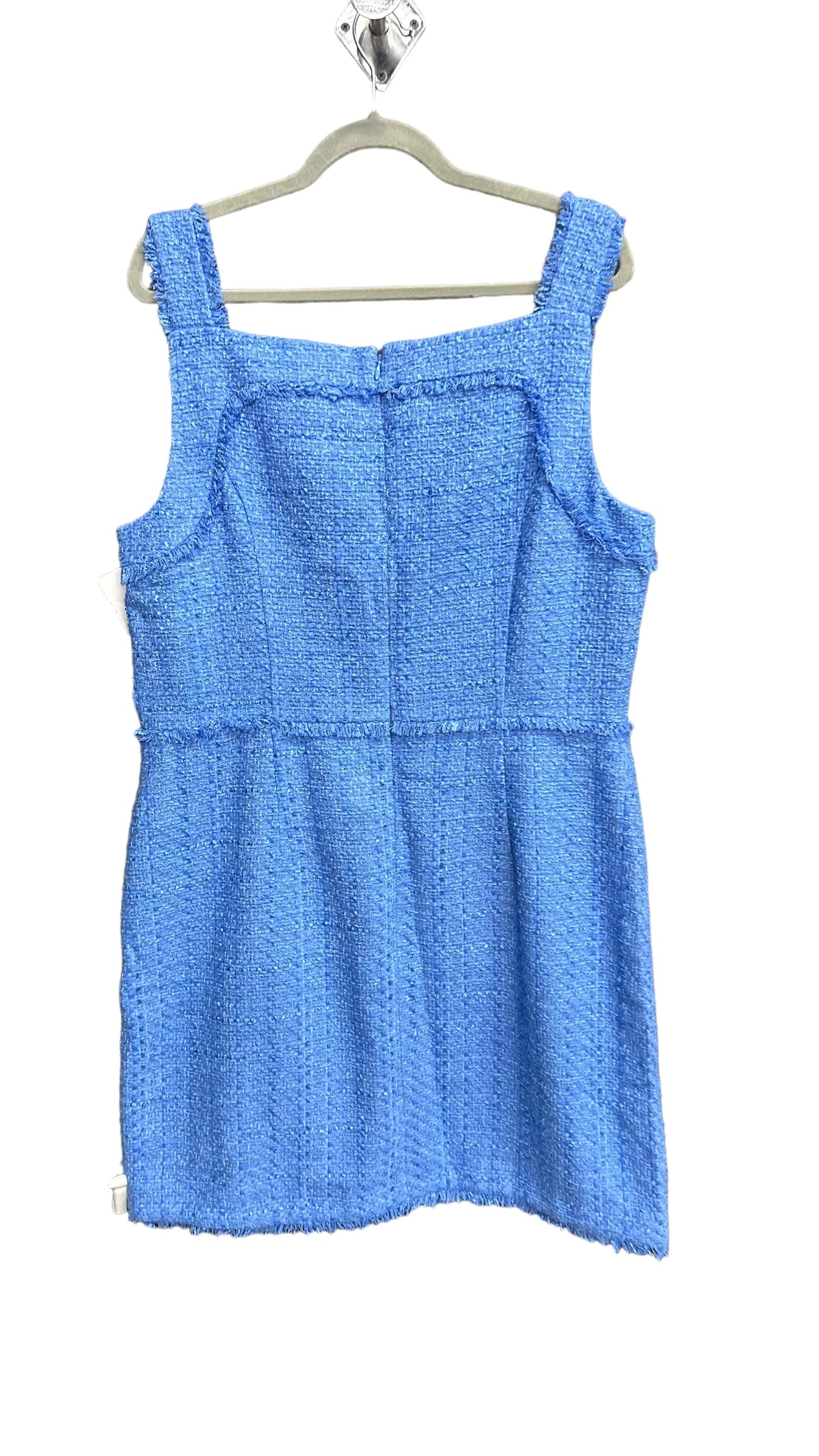 Blue Dress Casual Short Ann Taylor, Size Xl