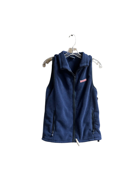 Vest Faux Fur & Sherpa By Vineyard Vines In Blue, Size: Xs