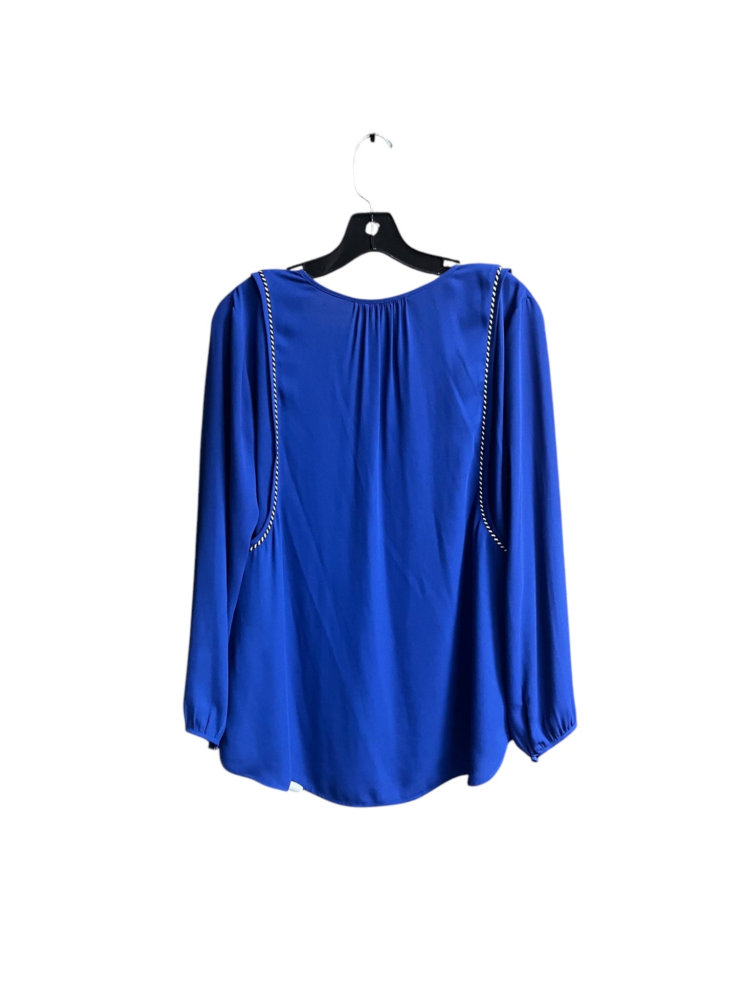 Top Long Sleeve By J. Crew In Blue, Size: M