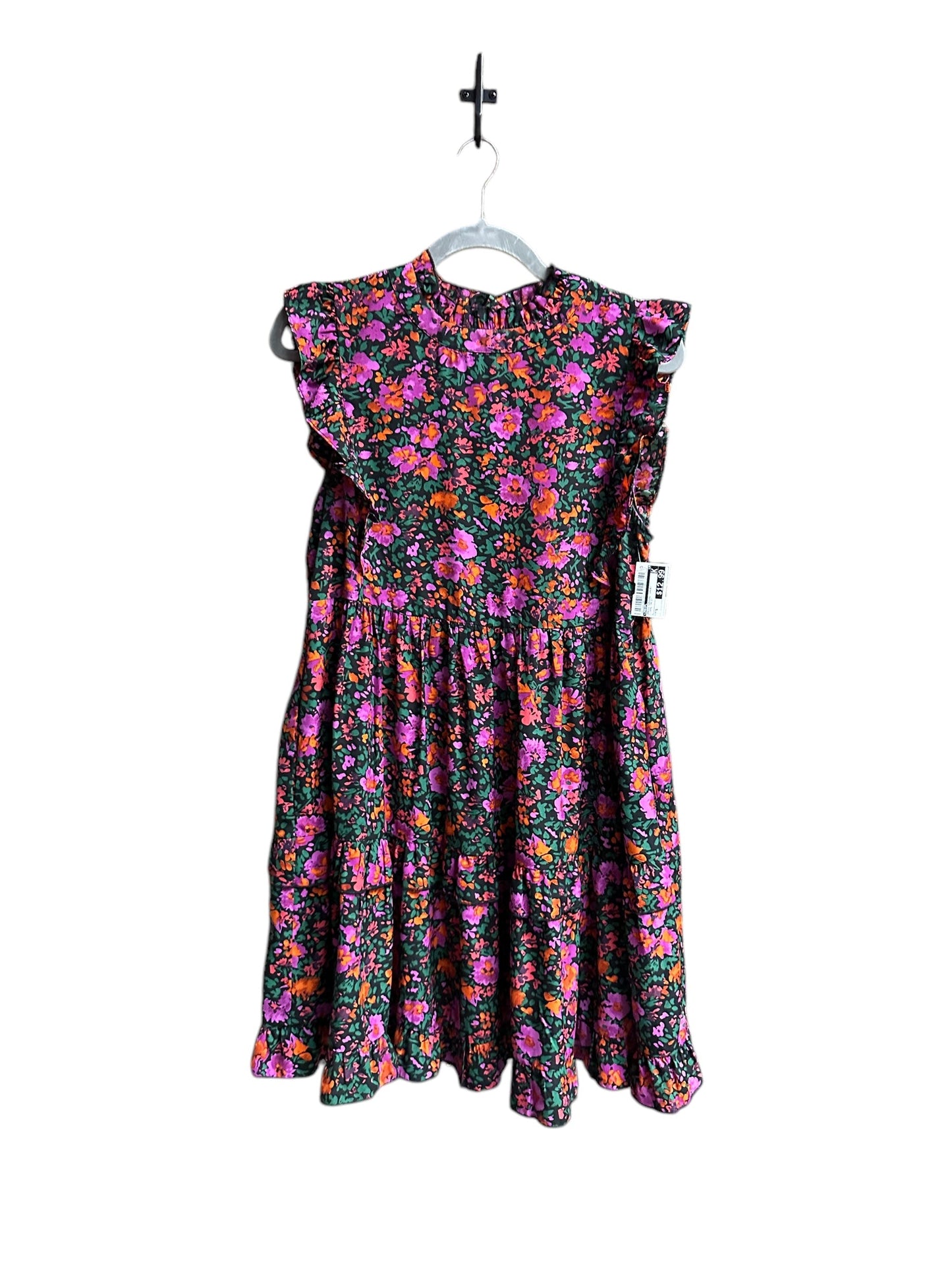 Dress Casual Short By Jodifl In Floral Print, Size: S