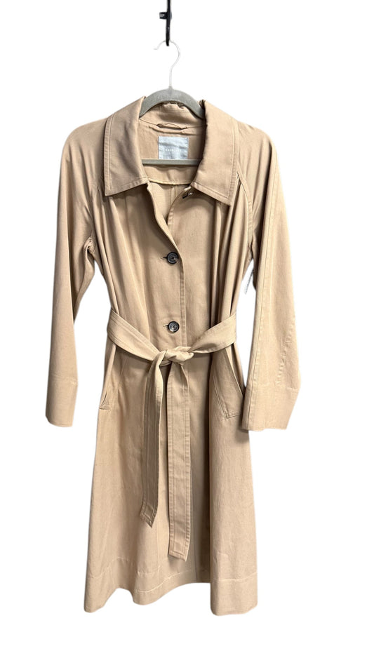 Coat Trench Coat By Everlane In Tan, Size: Xs