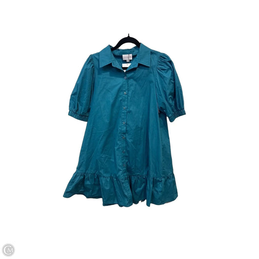 Dress Casual Short By Sugar Lips In Blue, Size: Xs