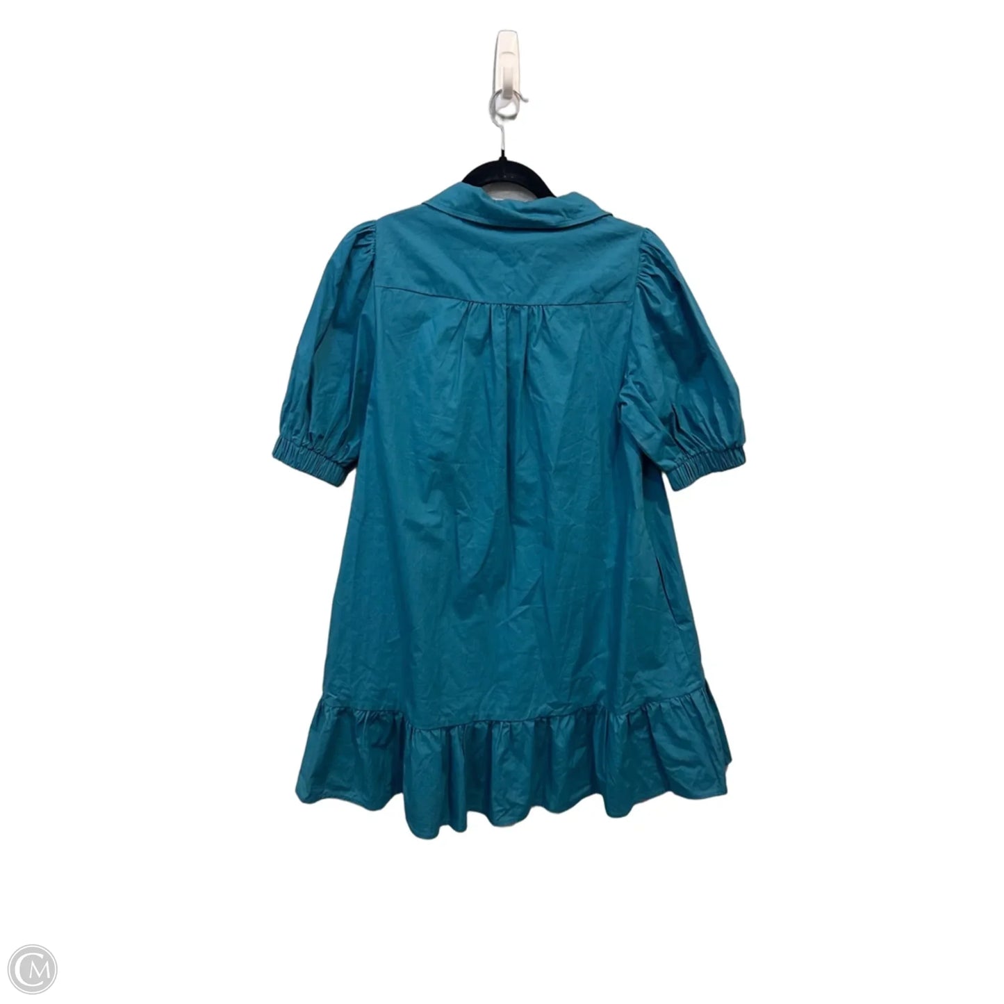 Dress Casual Short By Sugar Lips In Blue, Size: Xs