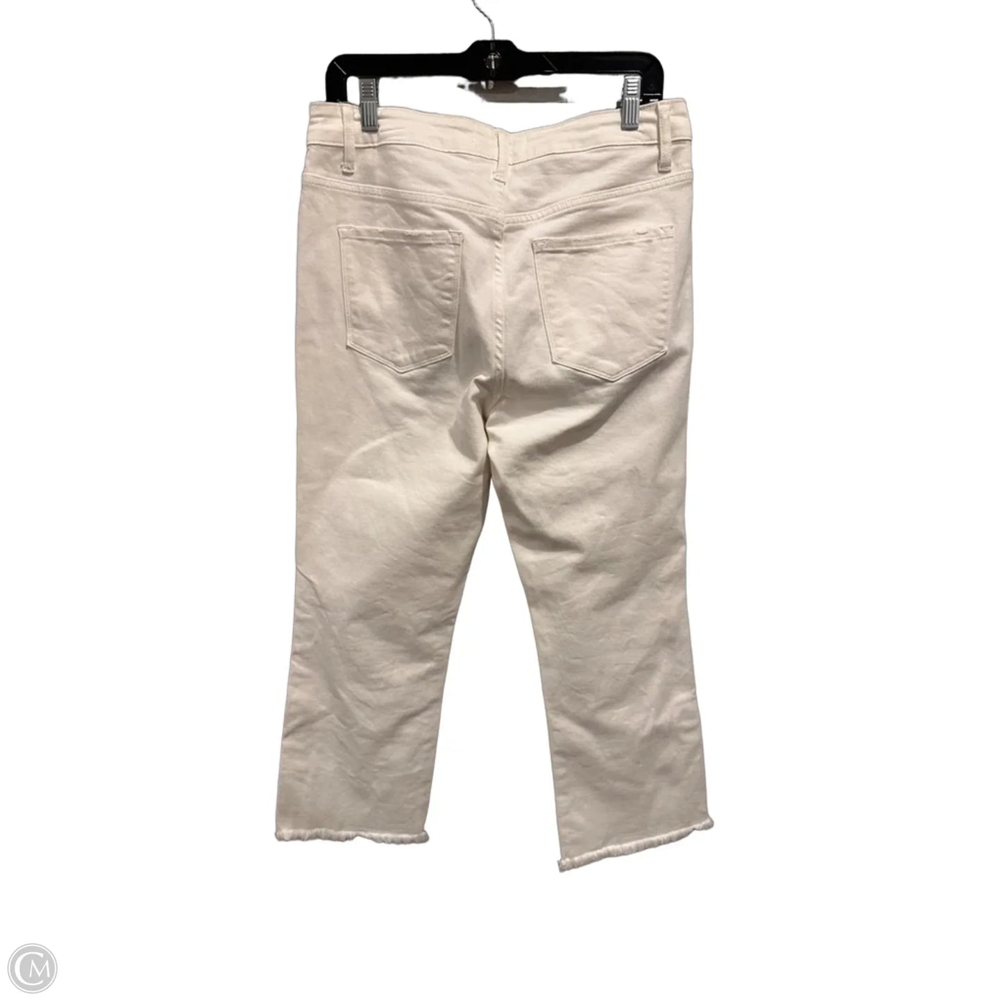 Jeans Straight By Flying Monkey In Cream, Size: 10
