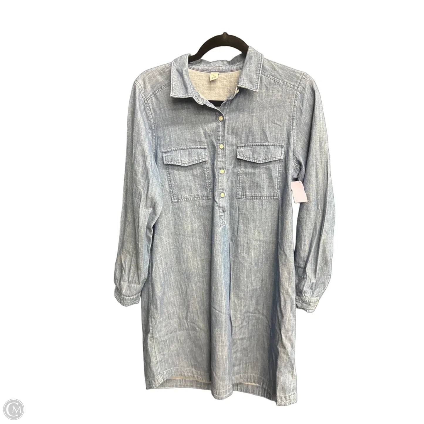 Dress Casual Short By Old Navy In Blue Denim, Size: M