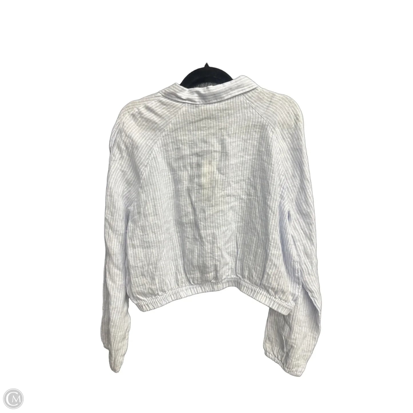 Top Long Sleeve By Rachel Zoe In Striped Pattern, Size: L