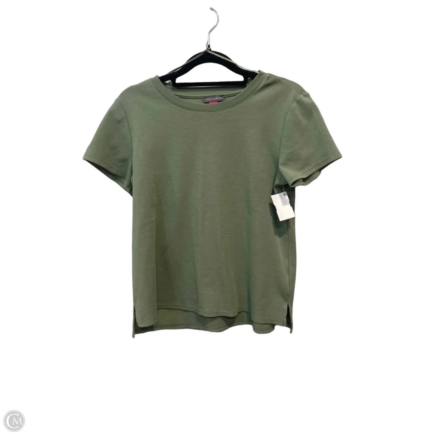 Top Short Sleeve By Vince Camuto In Green, Size: Xs
