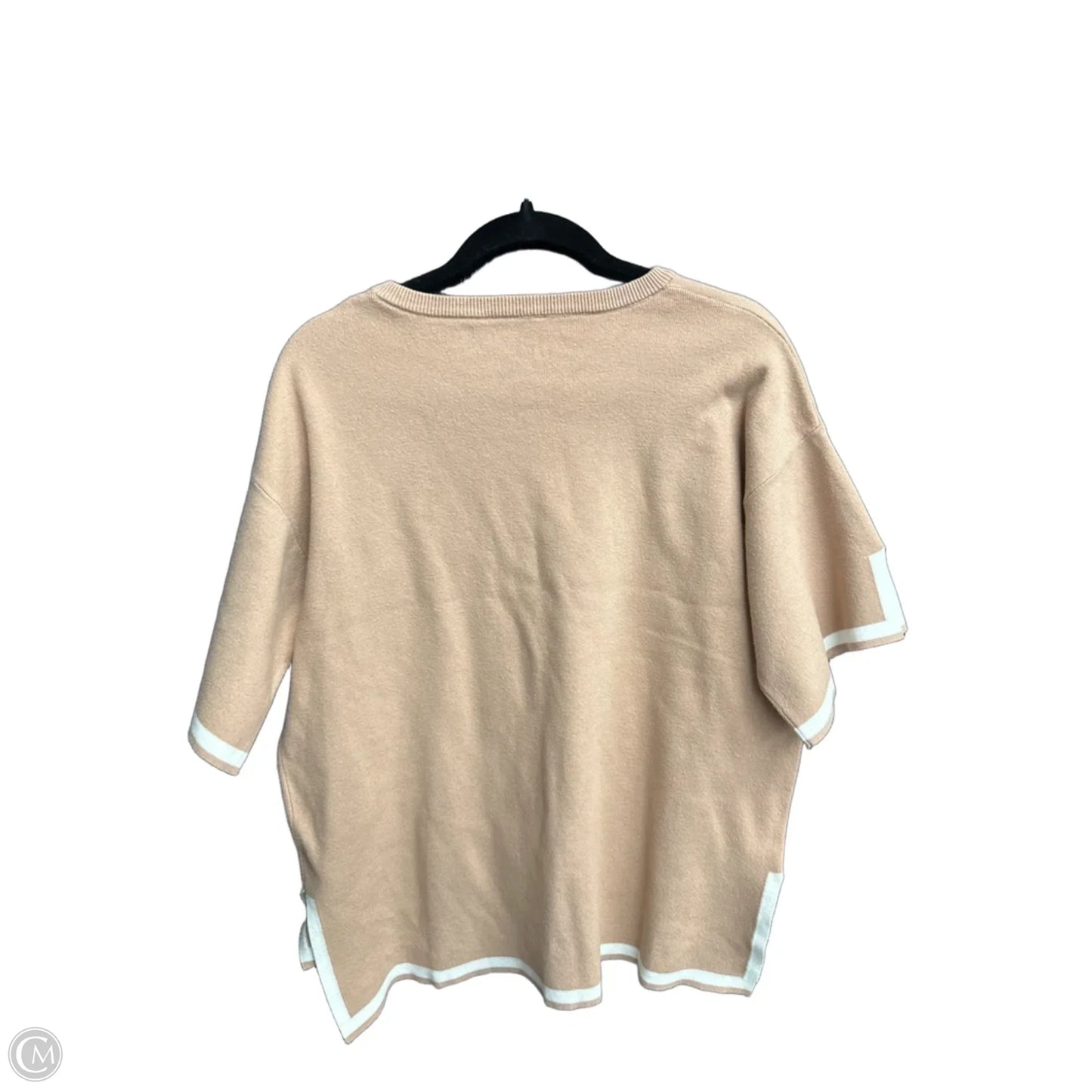 Top Short Sleeve By Clothes Mentor In Brown, Size: L