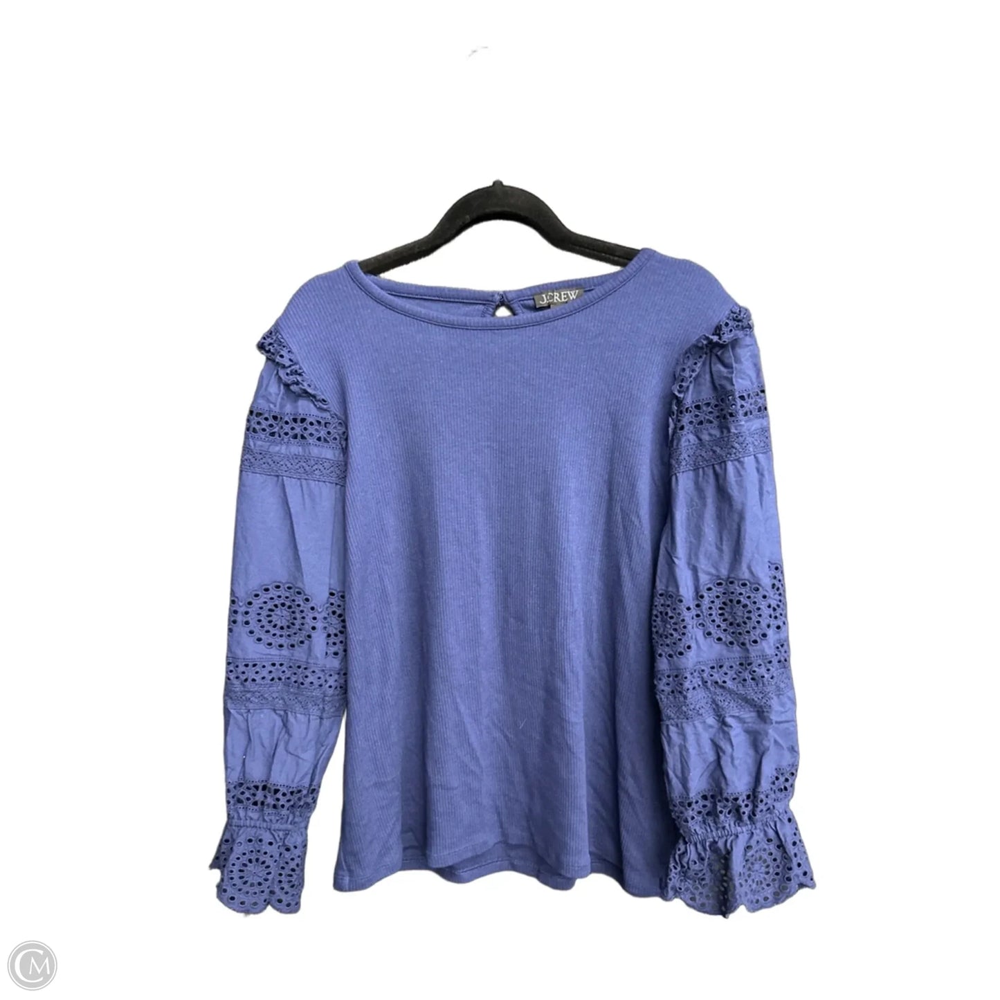 Top Long Sleeve By J. Crew In Navy, Size: 2x