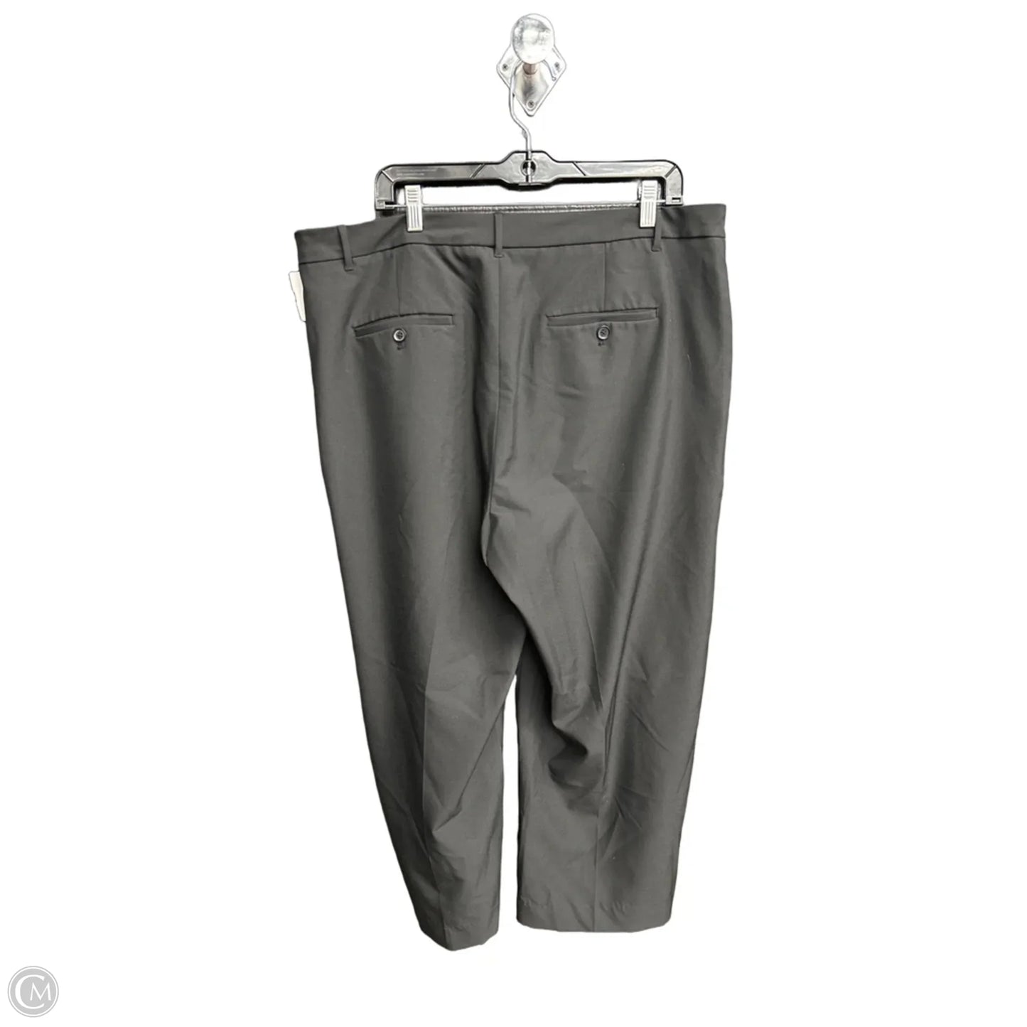 Pants Cropped By Banana Republic In Black, Size: 18