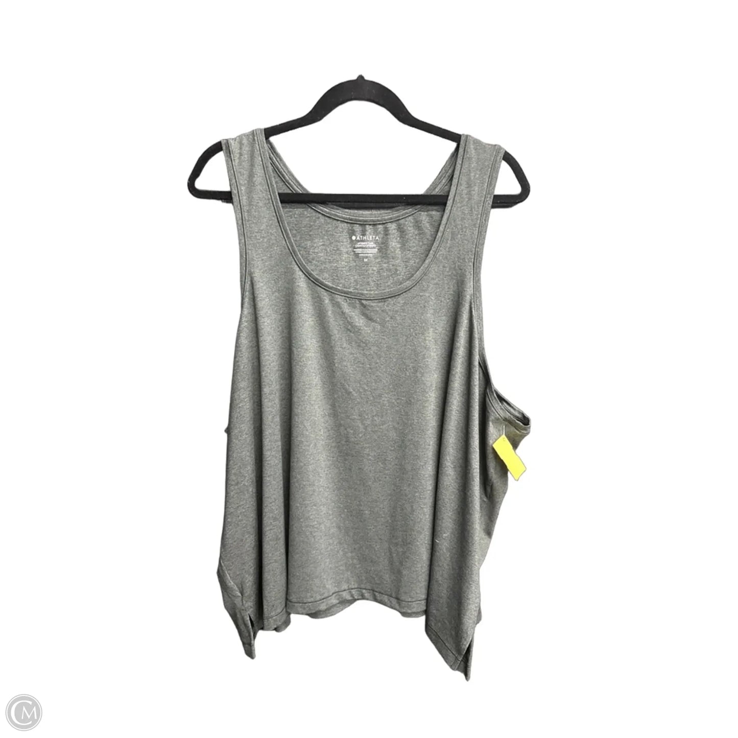Athletic Tank Top By Athleta In Grey, Size: 3x