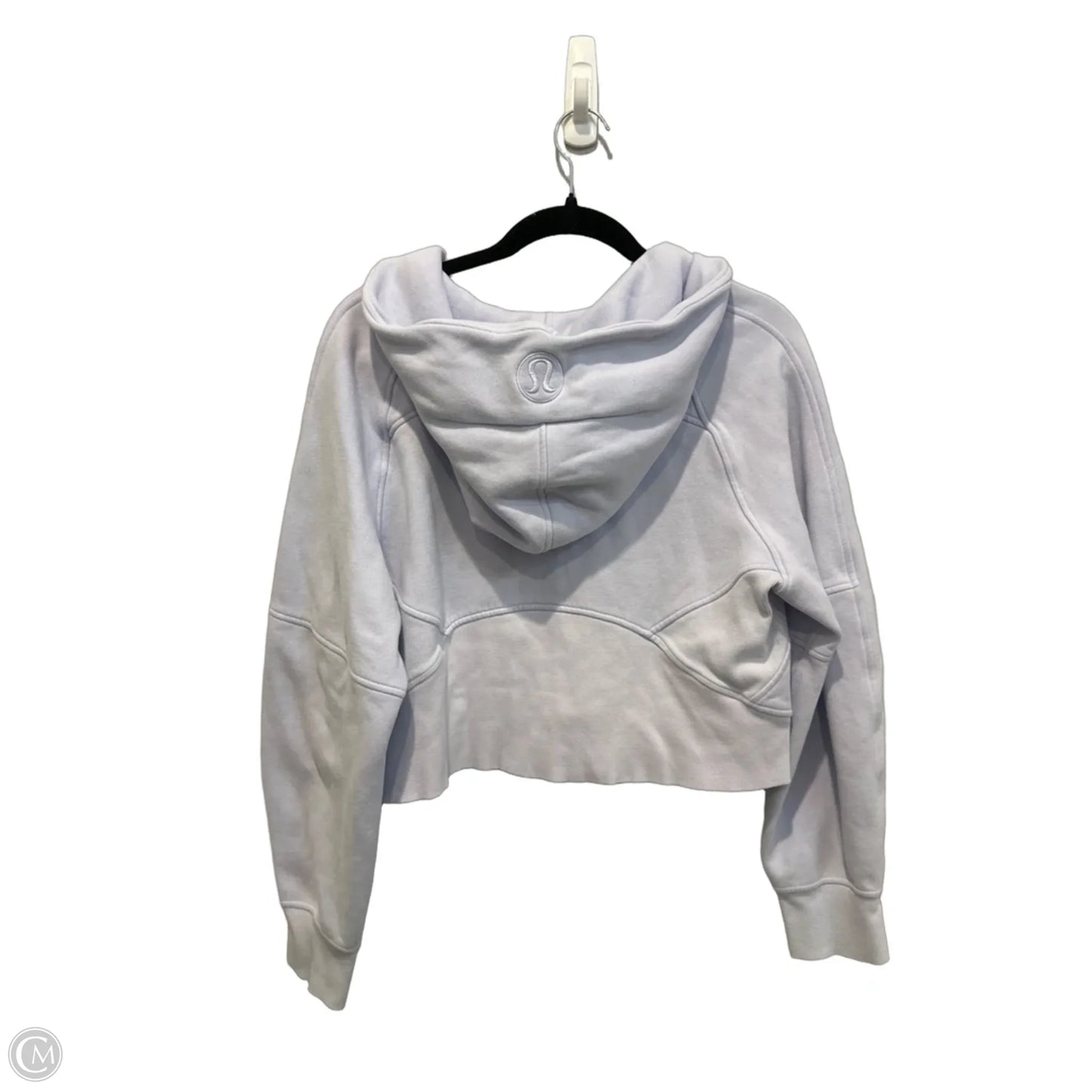 Athletic Sweatshirt Collar By Lululemon In Purple, Size: Xs