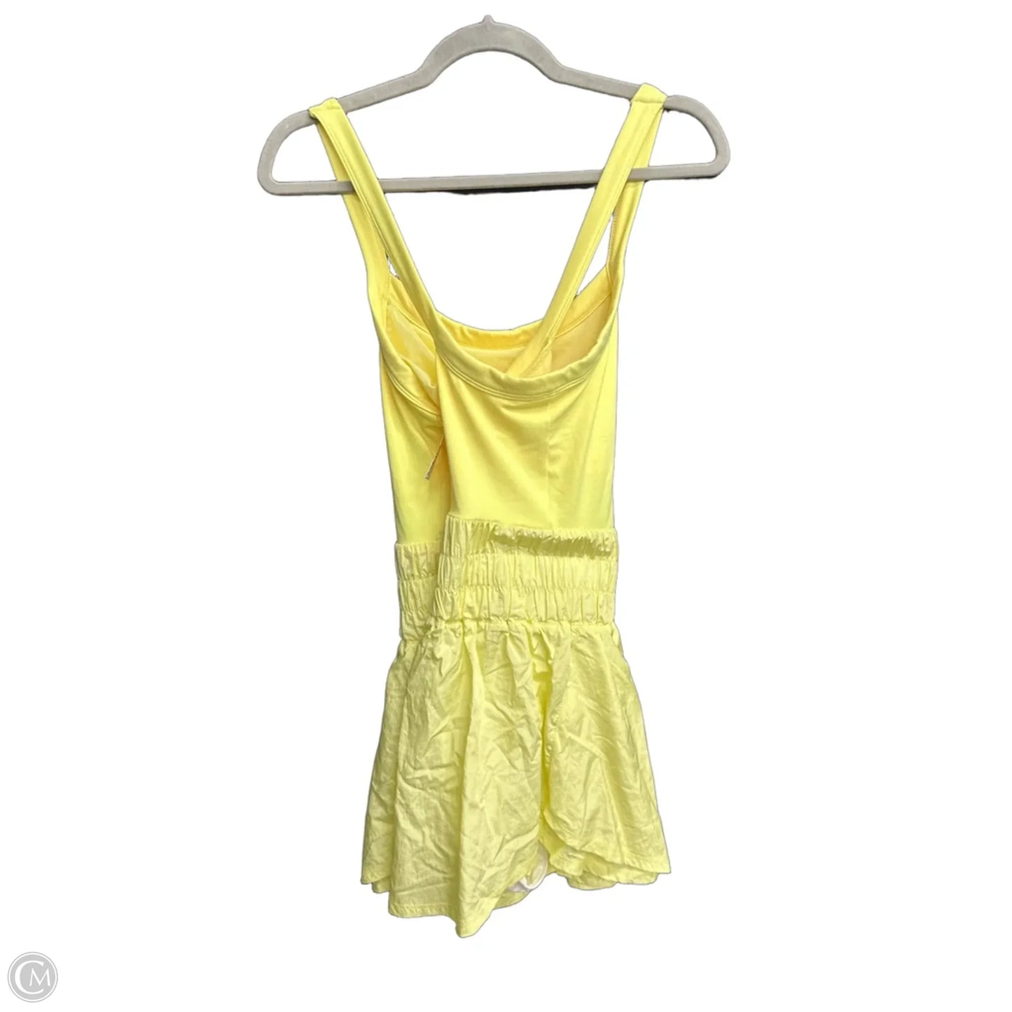 Athletic Dress By Free People In Yellow, Size: L