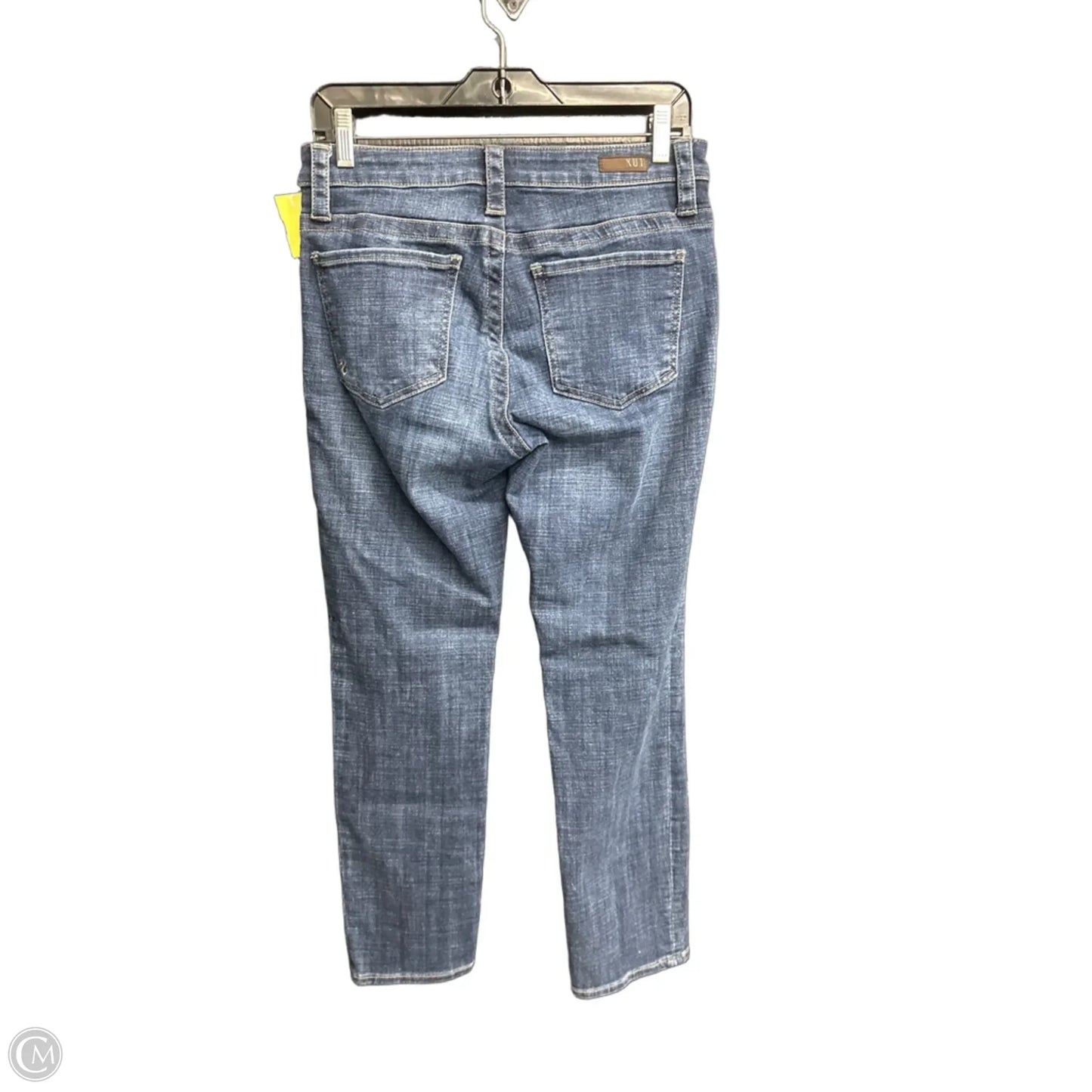 Jeans Straight By Kut In Blue Denim, Size: 4