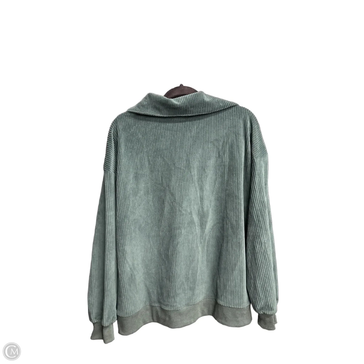 Sweatshirt Collar By Staccato In Green, Size: M