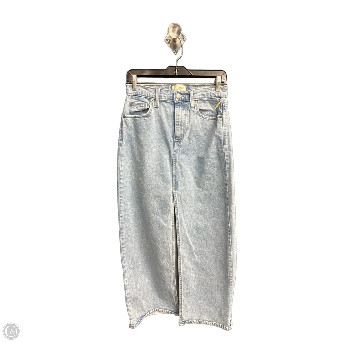 Skirt Maxi By Universal Thread In Blue Denim, Size: 4