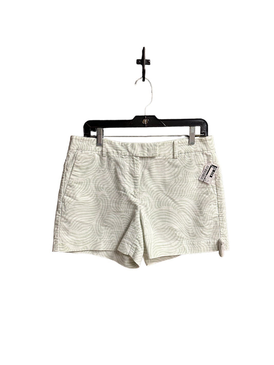 Green & White Shorts Ann Taylor, Size 6