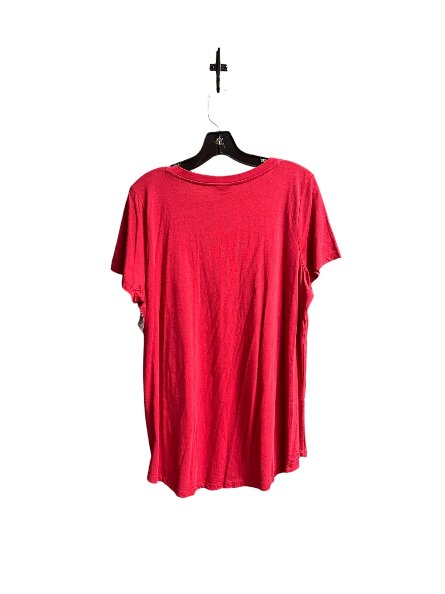 Red Top Short Sleeve Basic Torrid, Size M