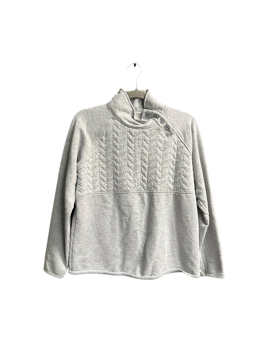 Sweatshirt Collar By St Johns Bay In Grey, Size: M