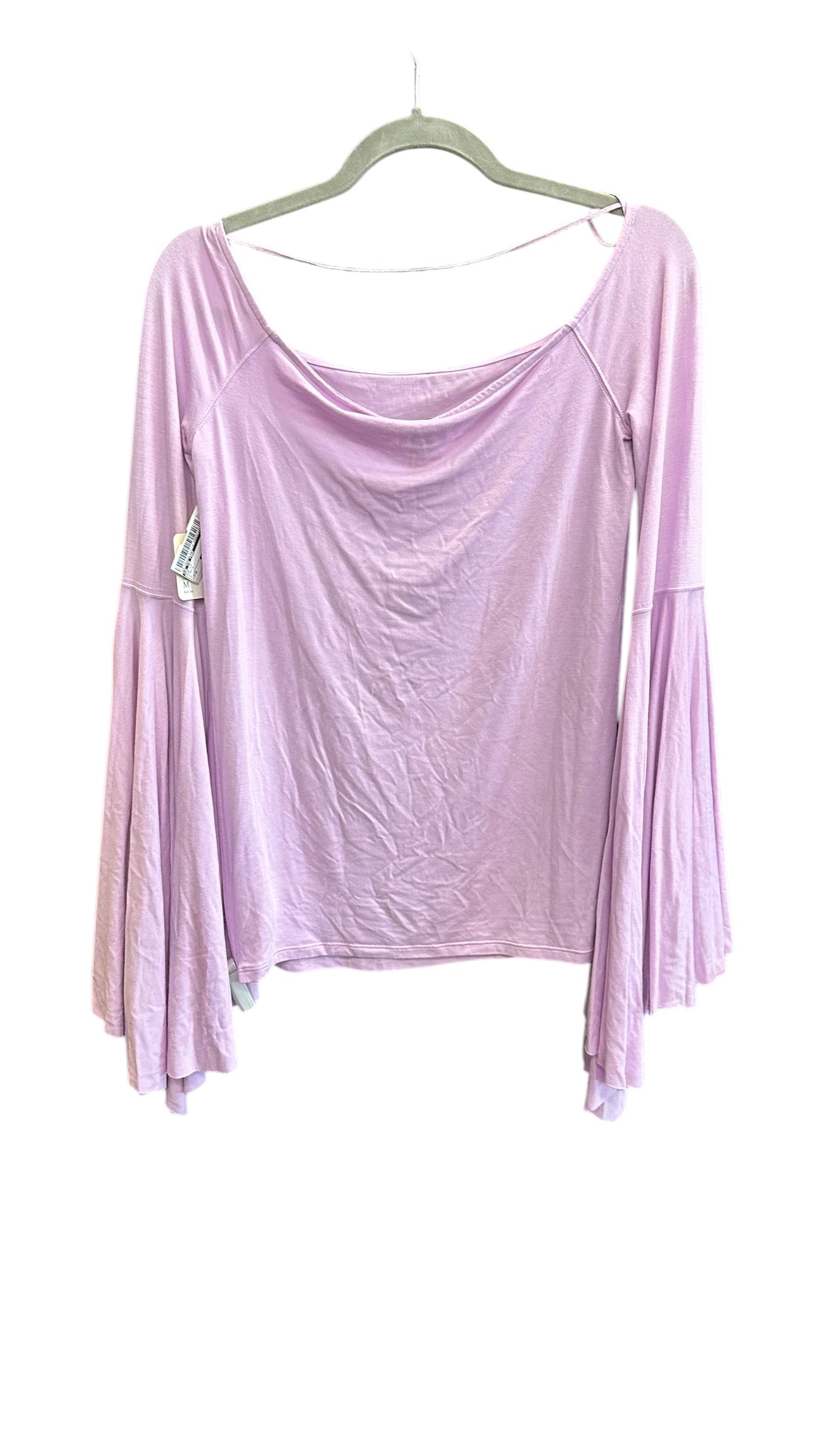 Top Long Sleeve By We The Free In Purple, Size: M