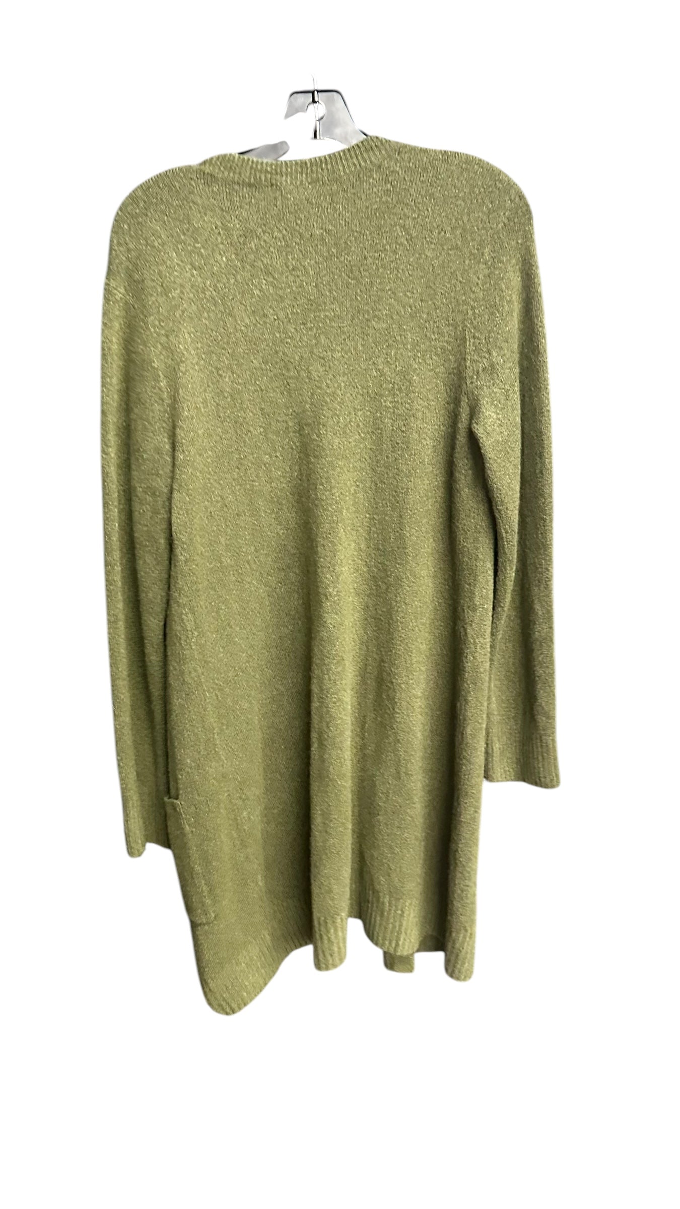 Sweater Cardigan By Talbots In Green, Size: S