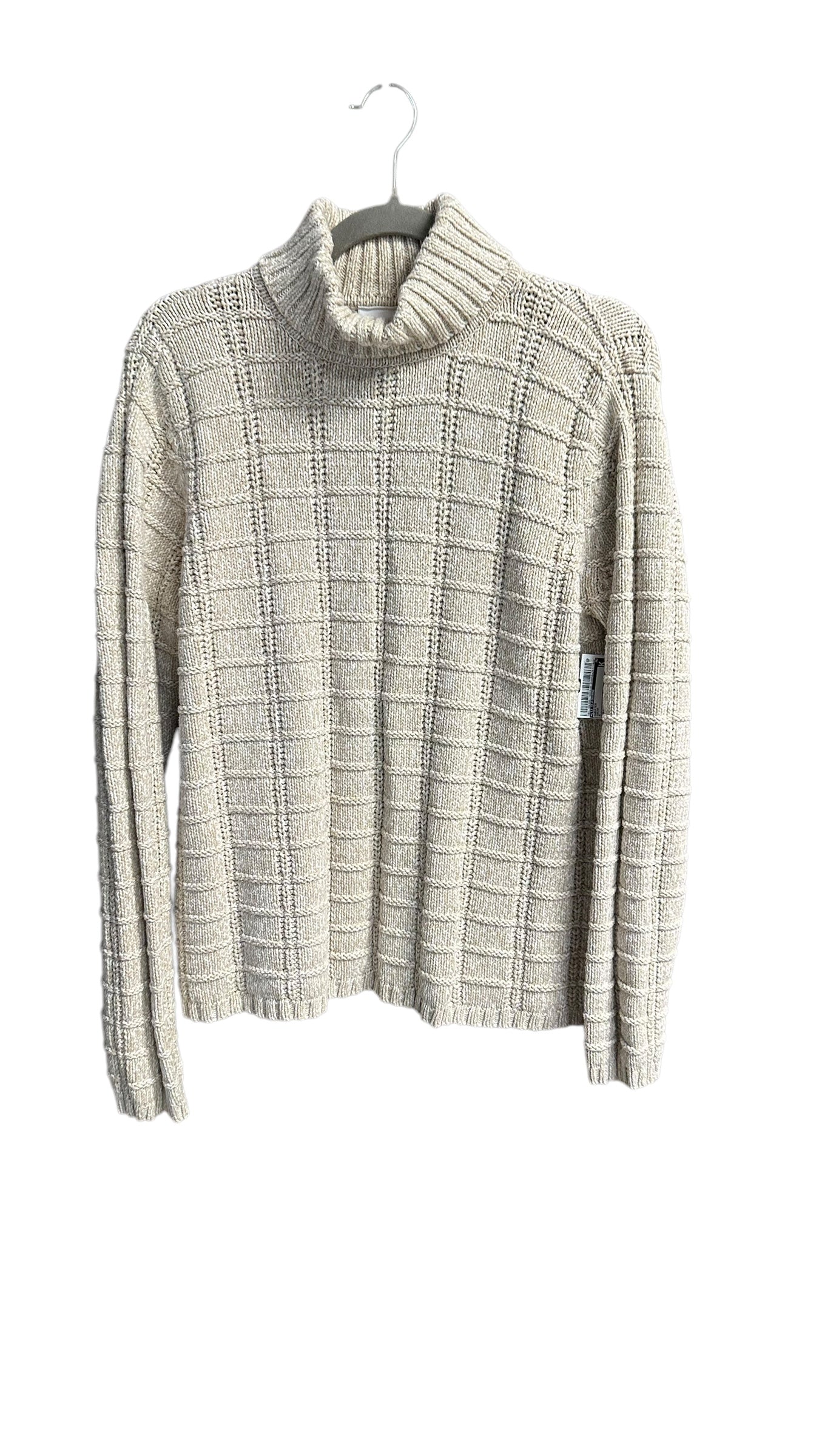 Sweater By Liz Claiborne In Cream, Size: M