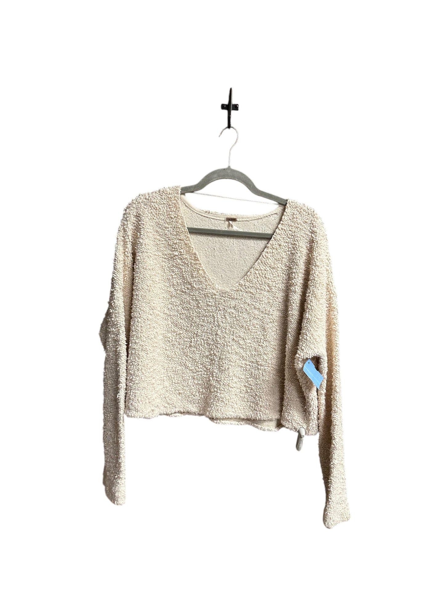 Sweater By Free People In Cream, Size: L