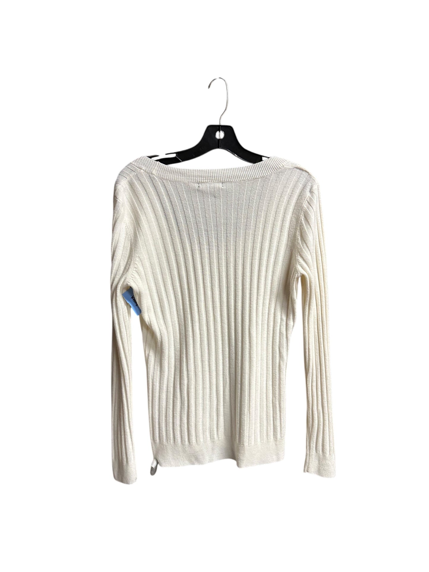 Sweater By New York And Co In Cream, Size: L