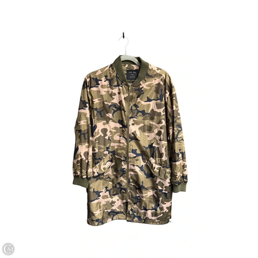 Jacket Windbreaker By Love Tree In Camouflage Print, Size: M