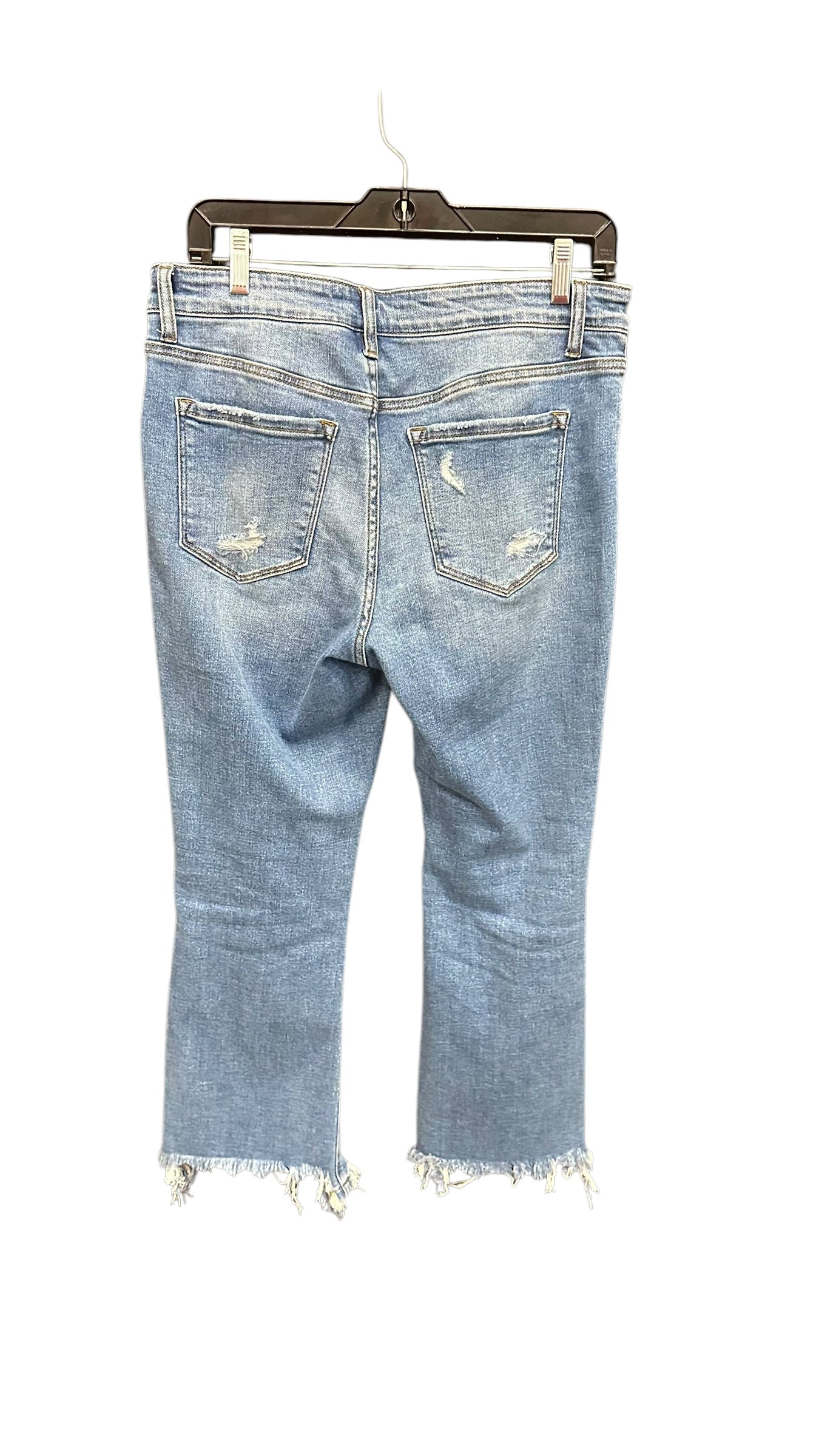 Jeans Straight By Flying Monkey In Blue Denim, Size: 8