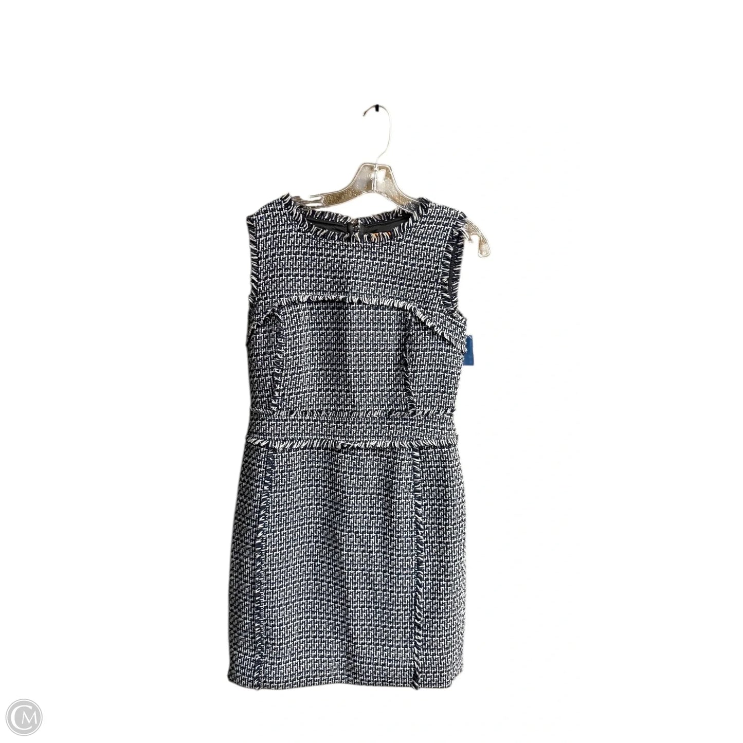 Dress Designer By Tory Burch In Blue & White, Size: M