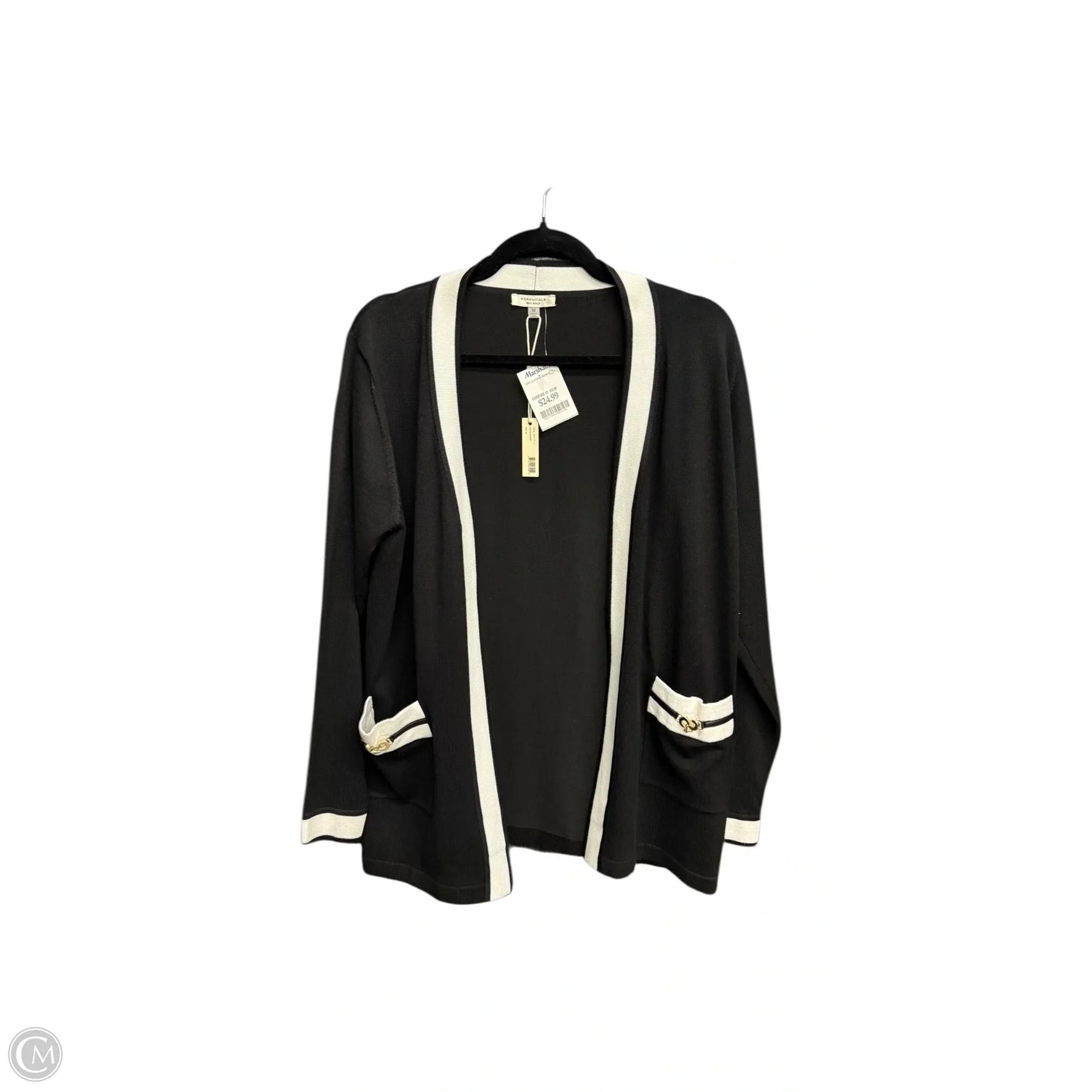 Cardigan By Clothes Mentor In Black, Size: M