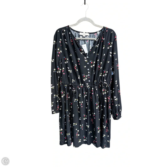 Dress Casual Short By Loft In Floral Print, Size: M