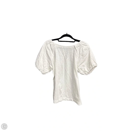 Top Short Sleeve By Another Love In White, Size: Xs