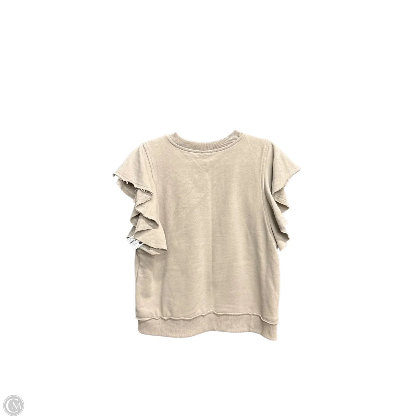 Top Short Sleeve By Clothes Mentor In Grey, Size: S