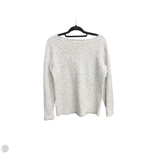 Sweater By Loft In Grey, Size: M